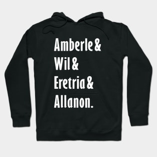 The Shannara Chronicles - Amberle & Wil & Eretria & Allanon Hoodie